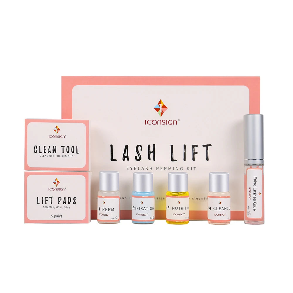 Dropshipping ICONSIGN Lash Lift Kit Lifiting Eyelash Eyelash Enhancer Eyelash Lifting Kit Lash Perm Eye Makeup Can Do Your Logo