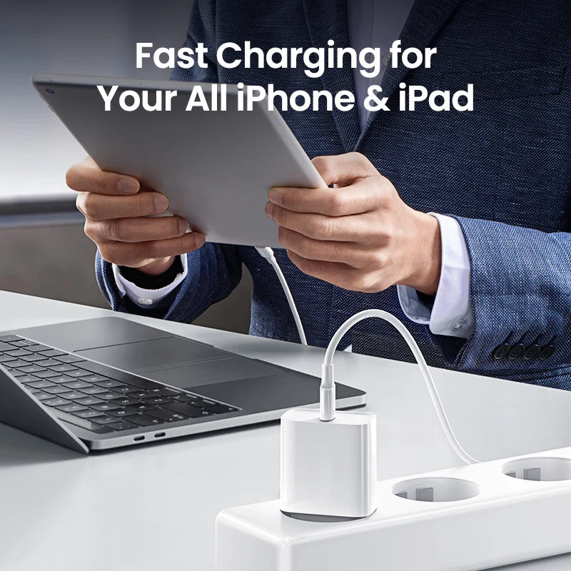 For Apple Original 35W Fast Charger For iPhone 14 13 12 11 Pro Max USB-C Quick Charging X XS XR 7 8 Plus Cable Phone Accessories