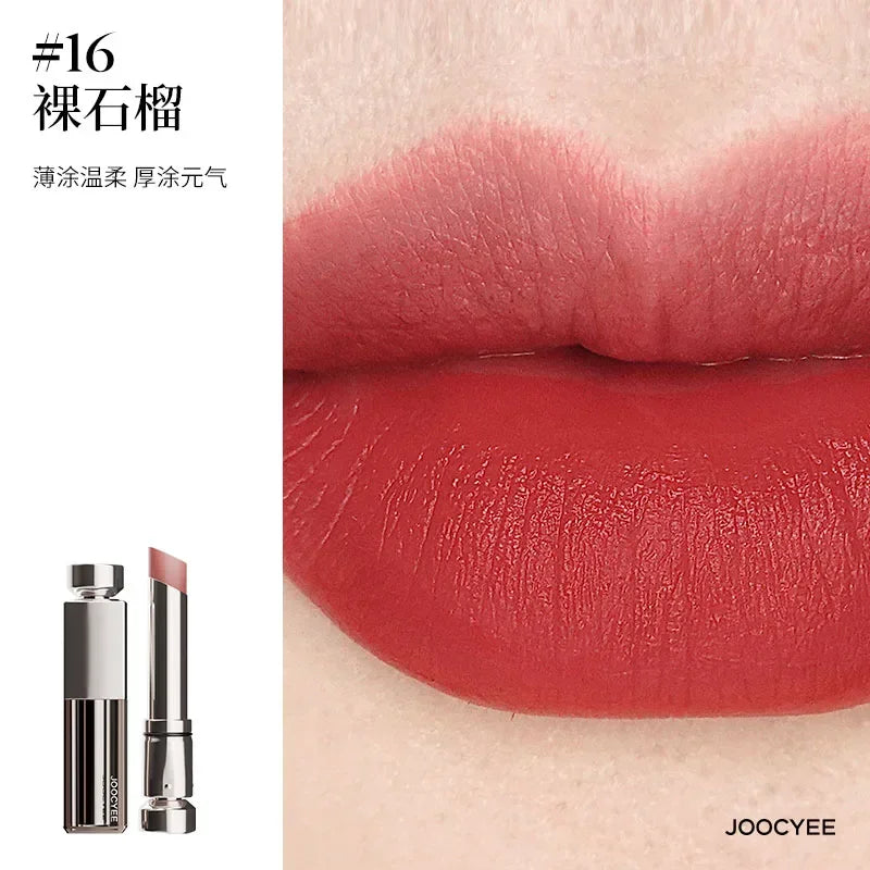 Joocyee Water Essence Lipstick Matte Velvet Moisturizing Lipstick Moisturizing Long-lasting Waterproof Korea Makeup Cosmetics