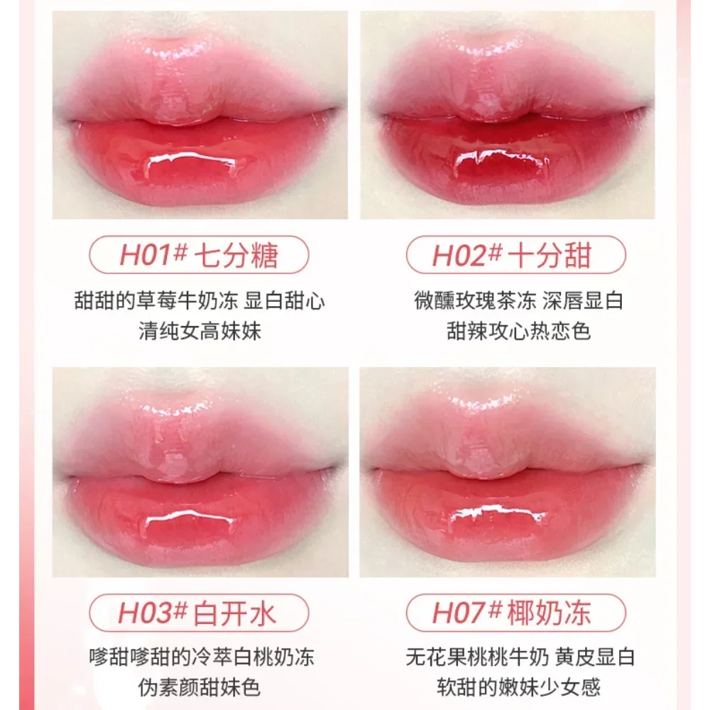 HOLD LIVE Bunny's Garden Watery Mirror Lip Glaze Moisturizing Lipstick Lip Nectar Nourishing Long-lasting Korea Makeup Cosmetics