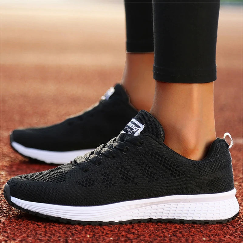 Women's Sneaker Lightweight Mesh Shoes Women Sports Shoes White Sneakers 2025 Vulcanize Shoes For Women Casual Sneakers Footwear