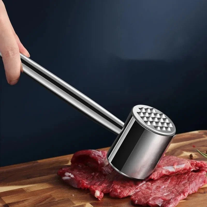 304 Stainless Steel Meat Hammer Loose Meat Tenderizer Household Steak Pork Chicken Breast Meat loosening hammer Cooking Tools