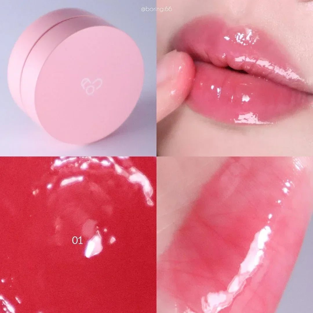 Korea AOU Lip & Cheek Blush Watery Matte Lipstick Long-lasting Lip Cheek Tint High Pigment Hydrating Pink Makeup Cosmetics