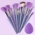 Professiona 13PCS Makeup Brushes Set Foundation Eyeshadow Blush Powder Blending Soft Fluffy Cosmetic Full Set Female Makeup Tool