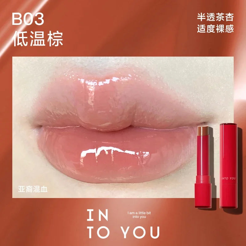 INTO YOU Lipstick Matte Velvet Long-Lasting Lip Glaze Waterproof Silky Smoothing Red Lip Tint Korea Beauty Makeup Cosmetics