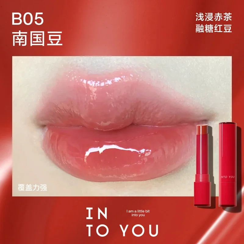 INTO YOU Lipstick Matte Velvet Long-Lasting Lip Glaze Waterproof Silky Smoothing Red Lip Tint Korea Beauty Makeup Cosmetics