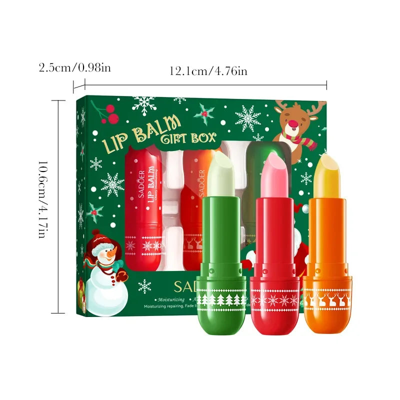 Christmas Gift 5/box Hand Cream Set Lip Balm Hand Cream Travel Pack Durable Moisturizer Gift for Women Skin Care Set