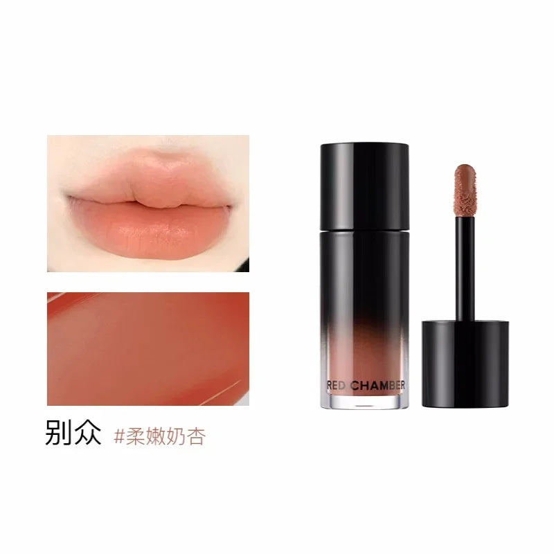 RED CHAMBER Multi Purpose Liquid Lipstick Soft Mist Matte Mouth Red Lip Glaze Blusher Liquid Long-lasting Korea Makeup Cosmetics