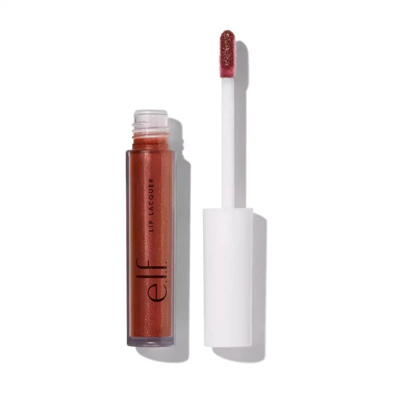 ELF Lip Lacquer Lip Gloss Clear Transparent Moisturizing Nourishing Long-lasting Glossy Lip Glaze Hydration Makeup Cosmetics