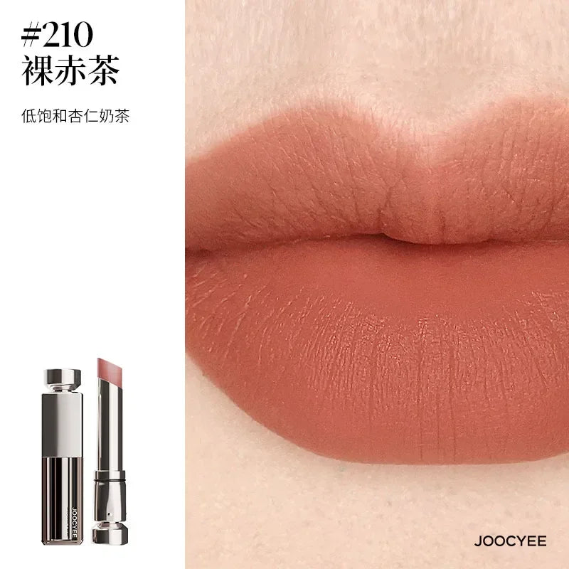 Joocyee Water Essence Lipstick Matte Velvet Moisturizing Lipstick Moisturizing Long-lasting Waterproof Korea Makeup Cosmetics