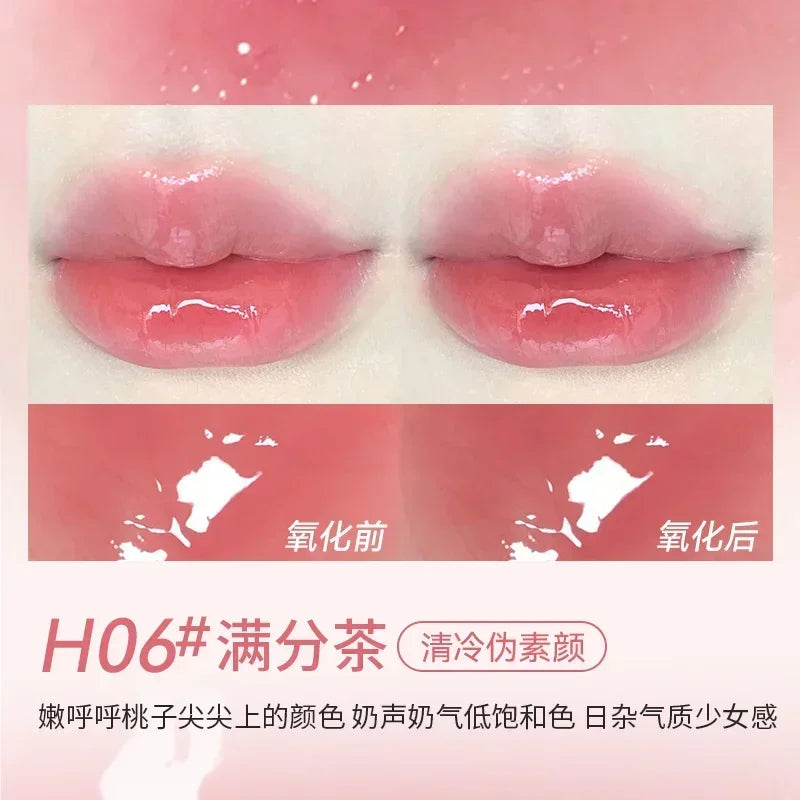 HOLD LIVE Bunny's Garden Watery Mirror Lip Glaze Moisturizing Lipstick Lip Nectar Nourishing Long-lasting Korea Makeup Cosmetics