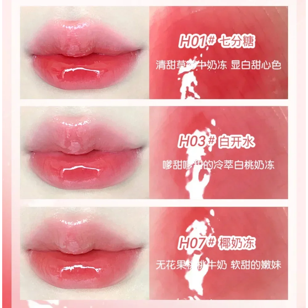 HOLD LIVE Bunny's Garden Watery Mirror Lip Glaze Moisturizing Lipstick Lip Nectar Nourishing Long-lasting Korea Makeup Cosmetics