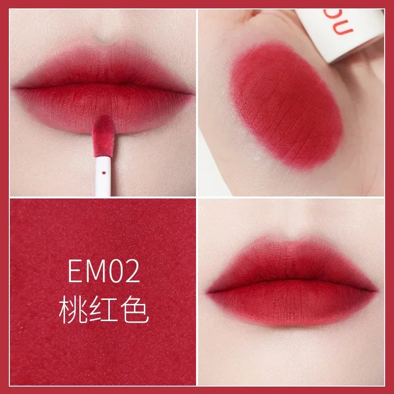 New Color INTO YOU Lip Mud Lipstick Makeup Matte Velvet Lipstick Waterproof Long Lasting Red Lip Tint Lip Glaze Makeup Cosmetics