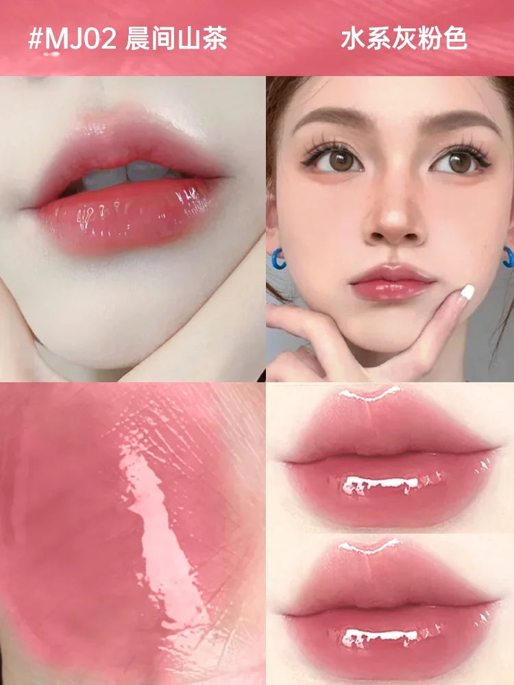 Aztk Lip Jelly Mirror Lip Glaze Lipstick Hydrating Lip Nectar Moisturizing Long-lasting Nourishing Korea Makeup Cosmetics