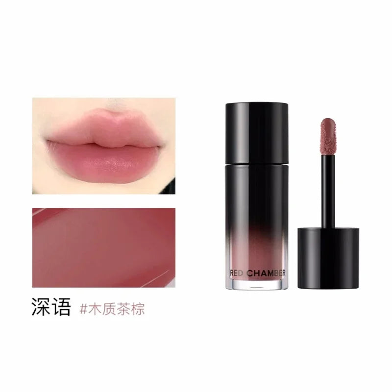 RED CHAMBER Multi Purpose Liquid Lipstick Soft Mist Matte Mouth Red Lip Glaze Blusher Liquid Long-lasting Korea Makeup Cosmetics