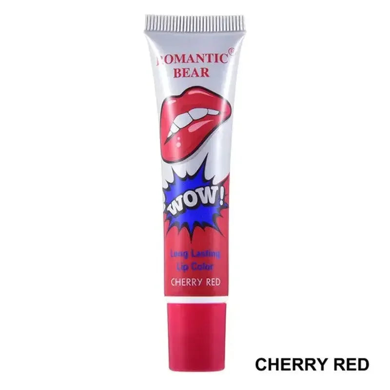 Romantic Bear Amazing Peel Off Liquid Lipstick Waterproof Long Lasting Lip Gloss Women Sexy Makeup Tear Pull Lips Mask Cosmetics