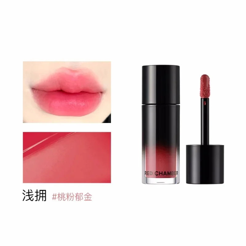 RED CHAMBER Multi Purpose Liquid Lipstick Soft Mist Matte Mouth Red Lip Glaze Blusher Liquid Long-lasting Korea Makeup Cosmetics