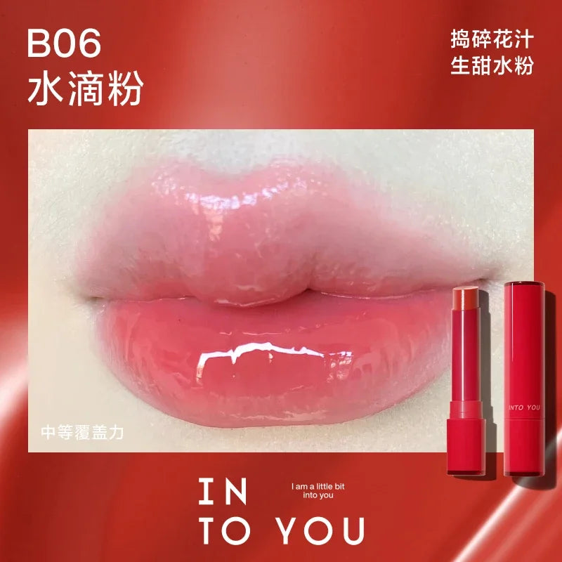 INTO YOU Lipstick Matte Velvet Long-Lasting Lip Glaze Waterproof Silky Smoothing Red Lip Tint Korea Beauty Makeup Cosmetics