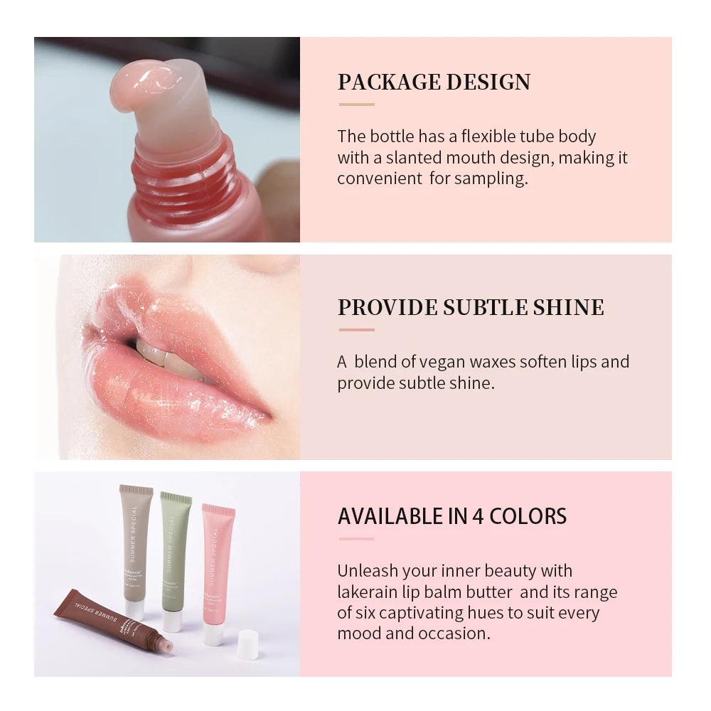 Moisturizing Lip Balm Butter Gently Nourishes Moisturizes Soothes Lips Beautifying Smoothing Lip Butter Balm Beauty Lip Care