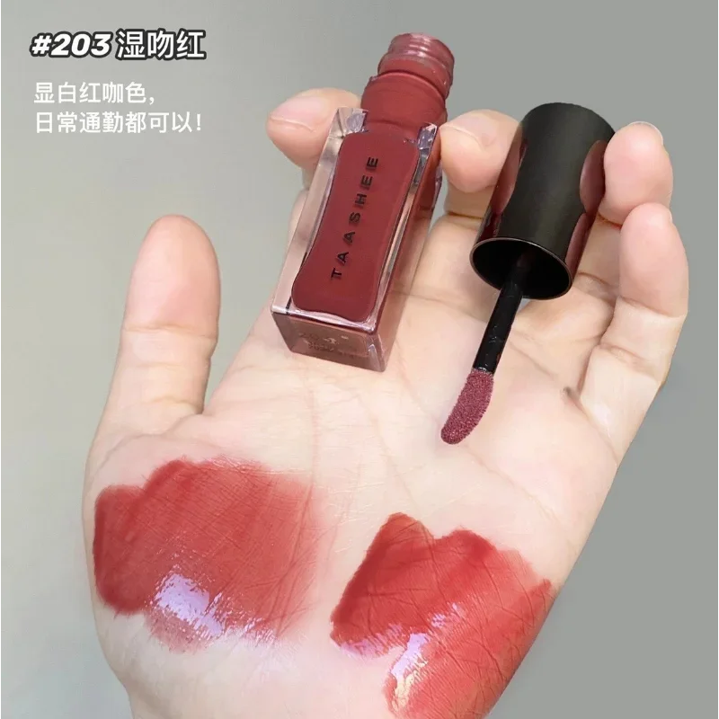 TAASHEE Soft Mist Lip Glaze Intense Color Moisturizing Lipstick Long-lasting Waterproof Matte Nourishing Korea Makeup Cosmetics