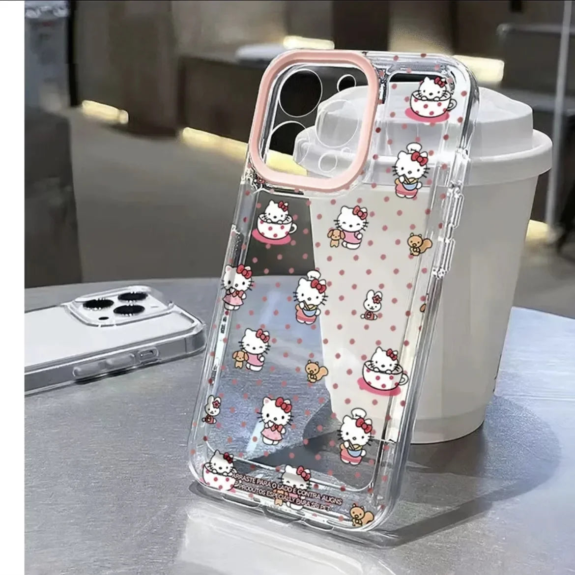 Sanrio Hello Kitty Wave Point KT Bow Phone Case For iPhone 16 15 14 12 13 11 Pro Max XR XS MAX 7 8 PLUS Y2K Pink Kawaii Cover