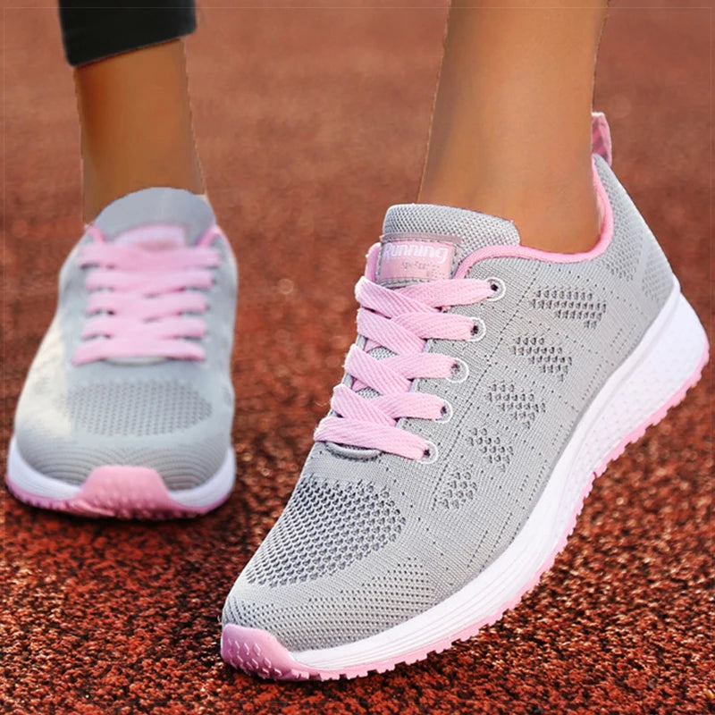 Women's Sneaker Lightweight Mesh Shoes Women Sports Shoes White Sneakers 2025 Vulcanize Shoes For Women Casual Sneakers Footwear