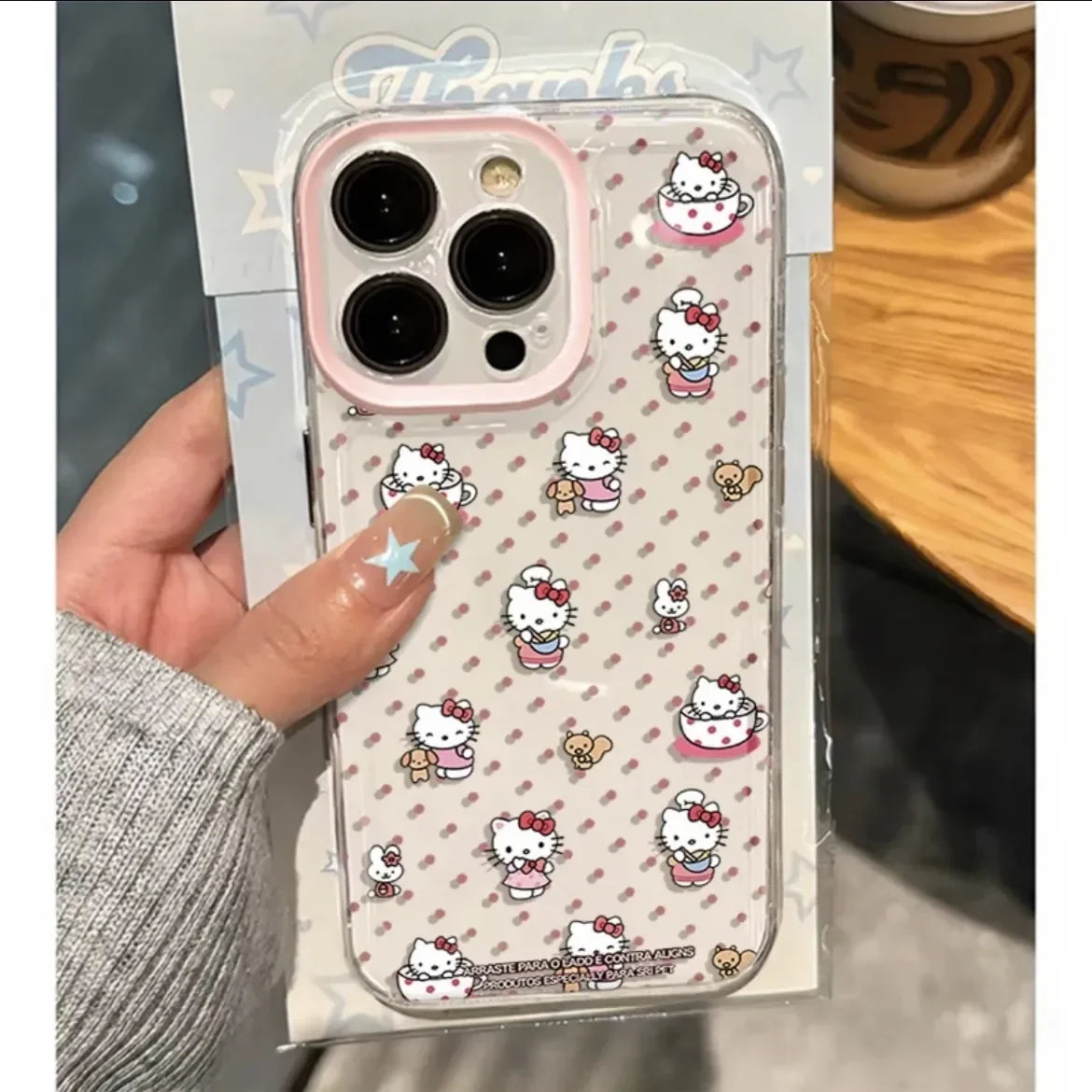 Sanrio Hello Kitty Wave Point KT Bow Phone Case For iPhone 16 15 14 12 13 11 Pro Max XR XS MAX 7 8 PLUS Y2K Pink Kawaii Cover